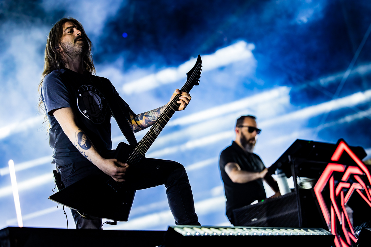 Carpenter Brut @ Rock am Ring 2023, picture 6, photographed by Dorien Goetschalckx - FrontView Magazine
