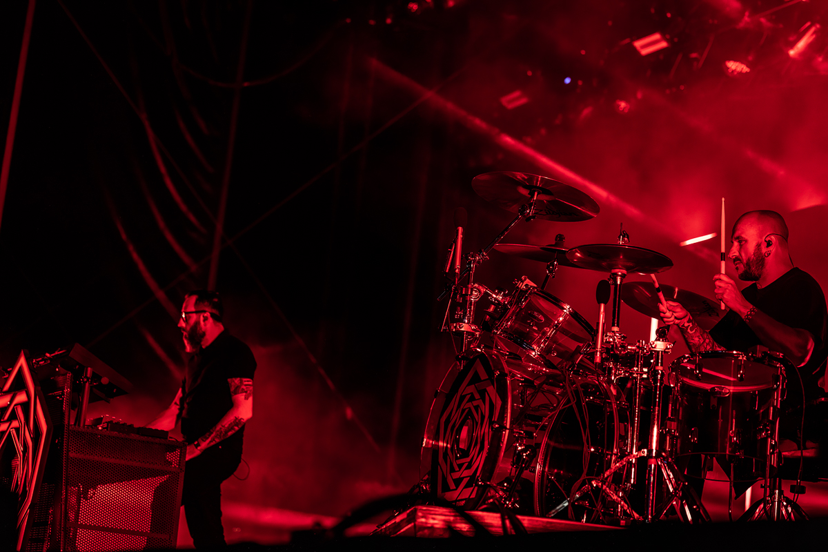 Carpenter Brut @ Rock am Ring 2023, picture 9, photographed by Dorien Goetschalckx - FrontView Magazine
