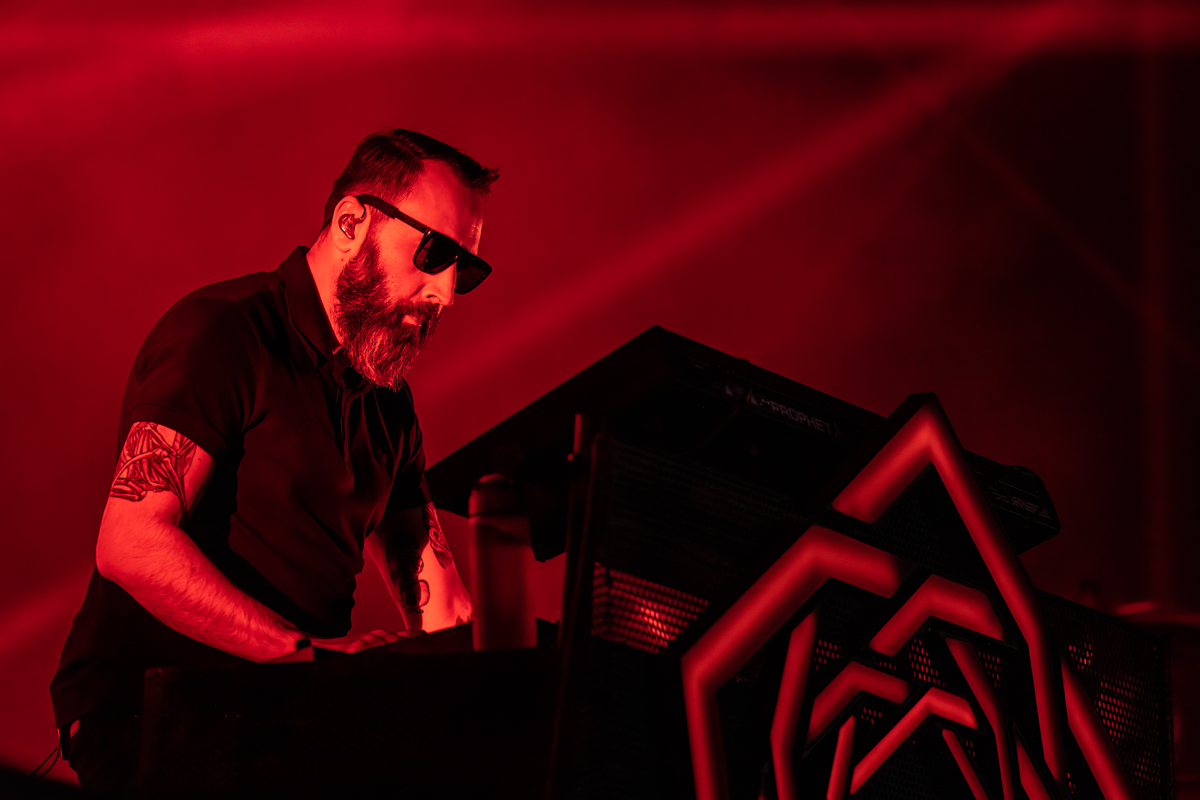 Carpenter Brut @ Rock am Ring 2023, picture 10, photographed by Dorien Goetschalckx - FrontView Magazine