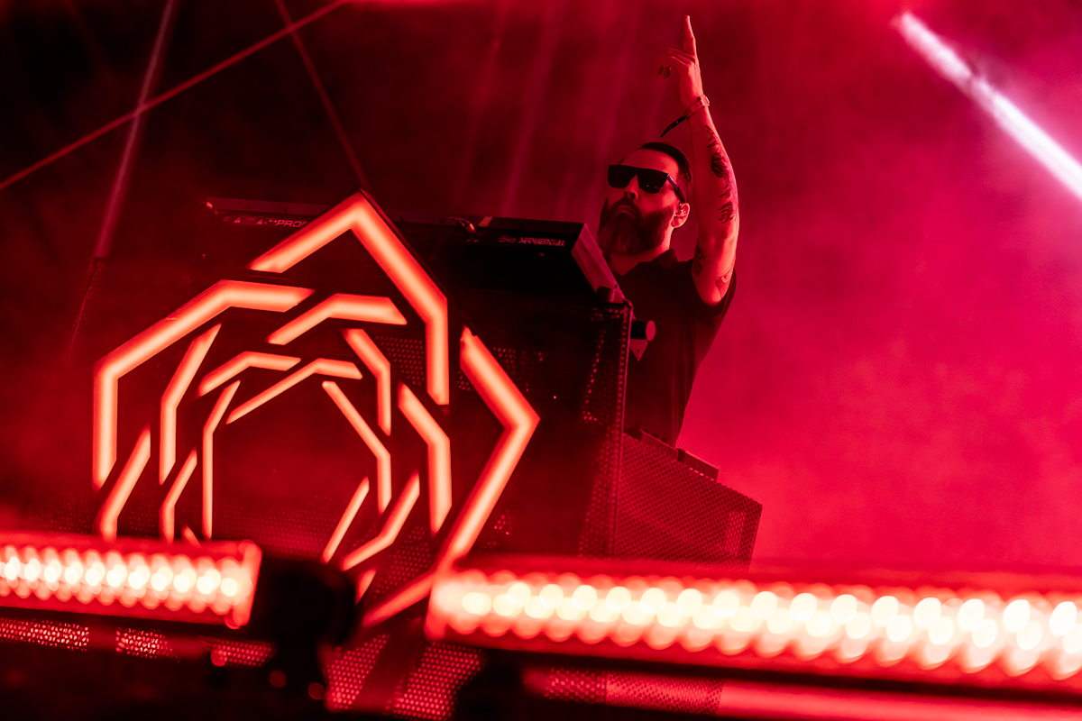 Carpenter Brut @ Rock am Ring 2023, picture 11, photographed by Dorien Goetschalckx - FrontView Magazine