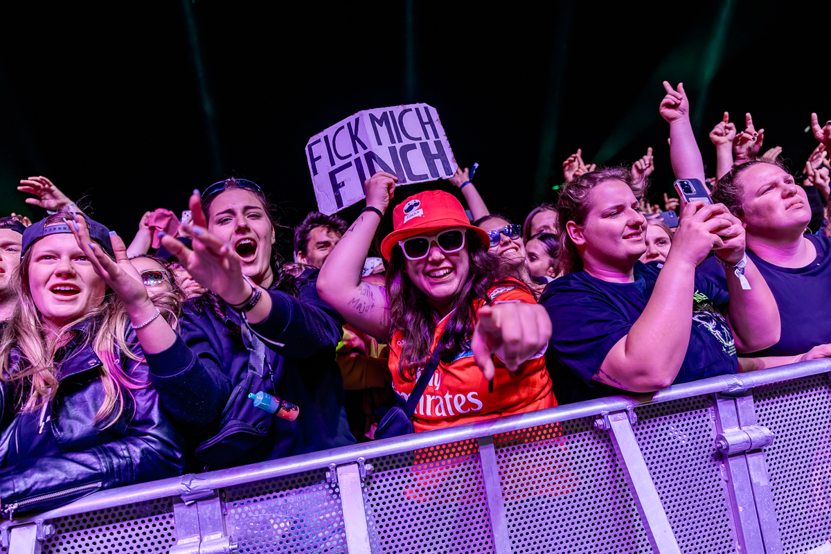 Finch @ Rock am Ring 2023, picture 2, photographed by Dorien Goetschalckx - FrontView Magazine