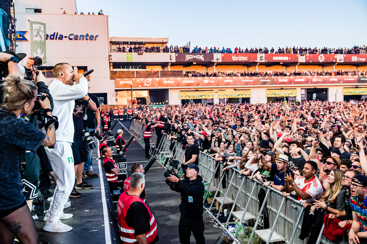 K.I.Z @ Rock am Ring 2023, picture 5, photographed by Dorien Goetschalckx - FrontView Magazine