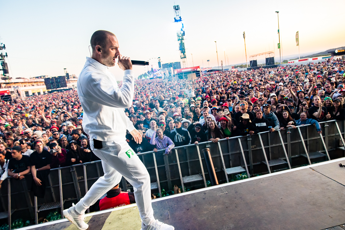 K.I.Z @ Rock am Ring 2023, picture 7, photographed by Dorien Goetschalckx - FrontView Magazine