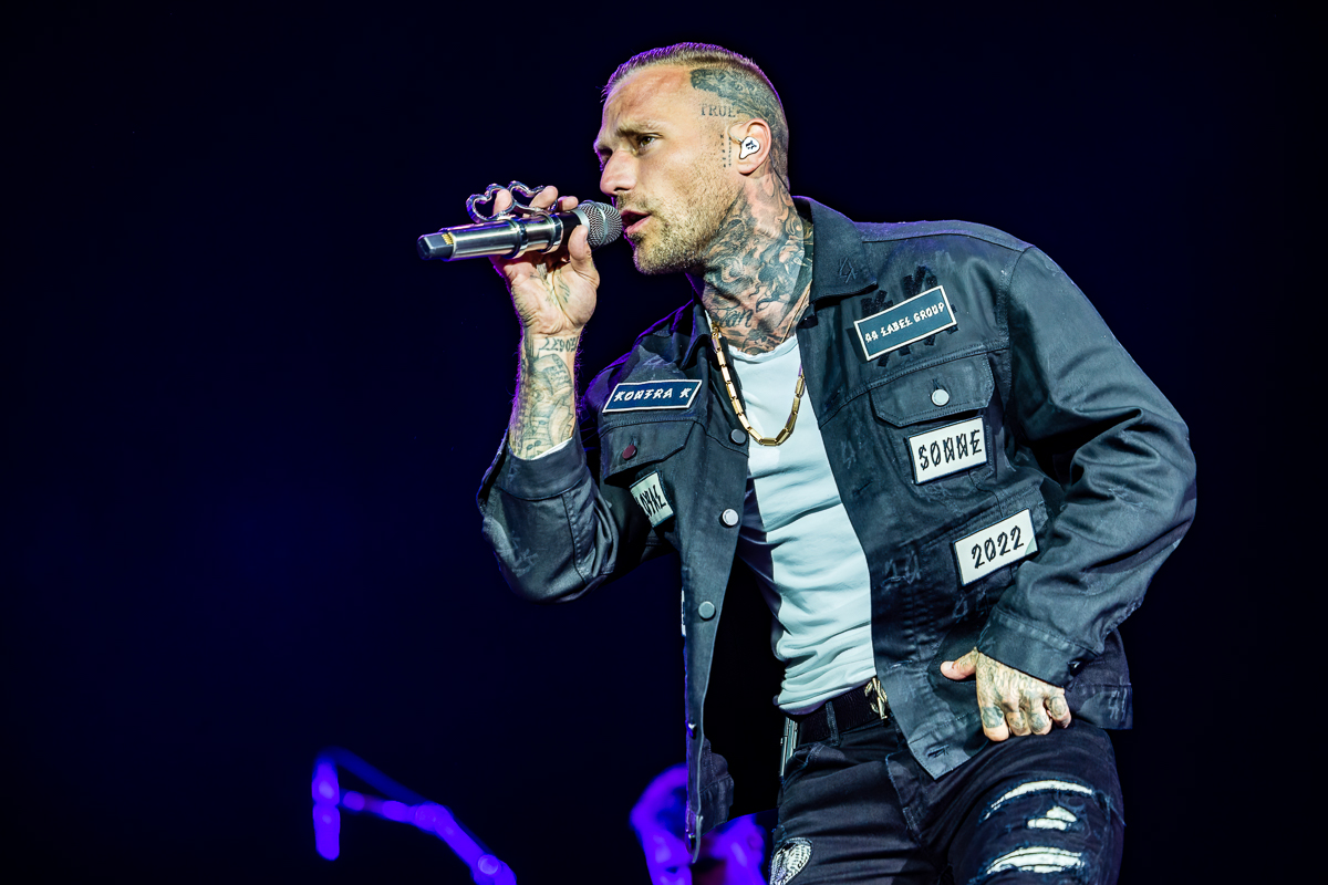 Kontra K @ Rock am Ring 2023, picture 9, photographed by Dorien Goetschalckx - FrontView Magazine