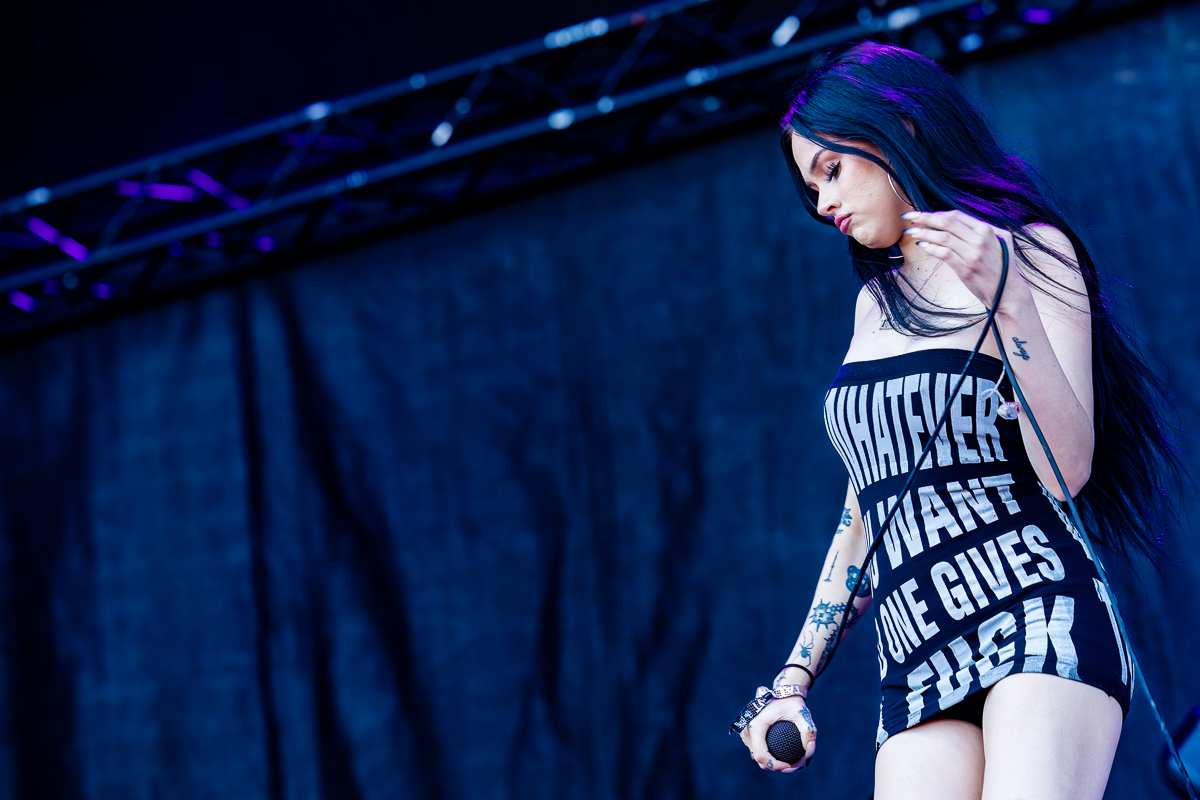 Maggie Lindemann @ Rock am Ring 2023, foto 2, foto's door Dorien Goetschalckx - FrontView Magazine
