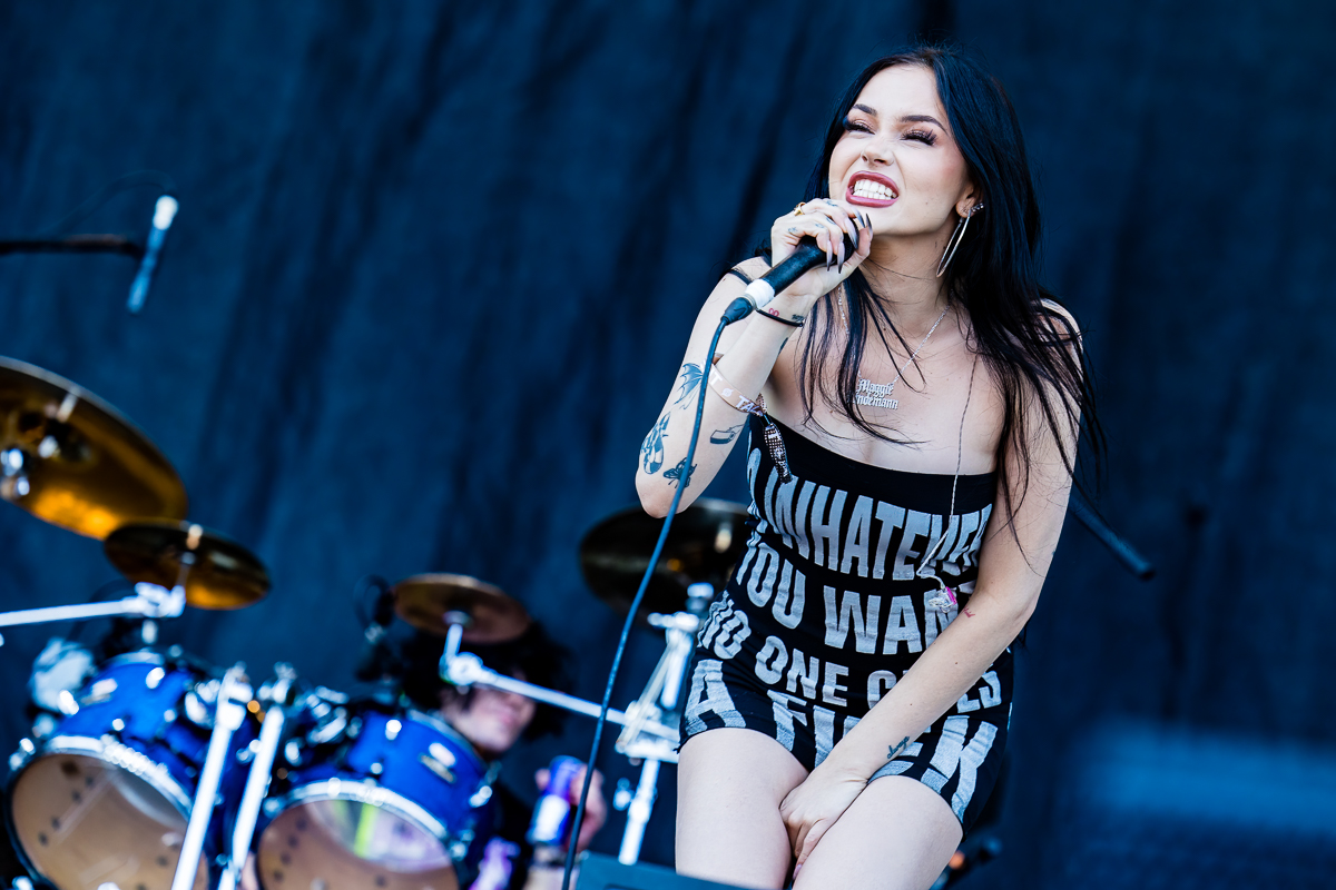 Maggie Lindemann @ Rock am Ring 2023, foto 4, foto's door Dorien Goetschalckx - FrontView Magazine