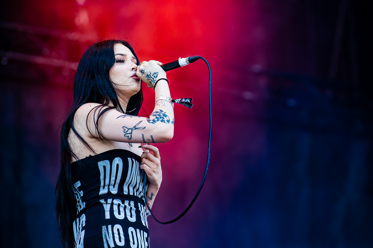 Maggie Lindemann @ Rock am Ring 2023, foto 7, foto's door Dorien Goetschalckx - FrontView Magazine