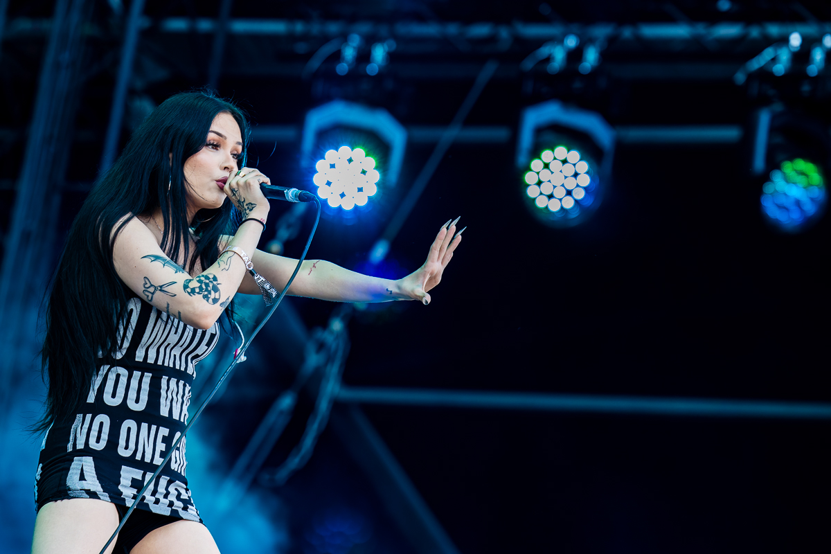 Maggie Lindemann @ Rock am Ring 2023, foto 8, foto's door Dorien Goetschalckx - FrontView Magazine