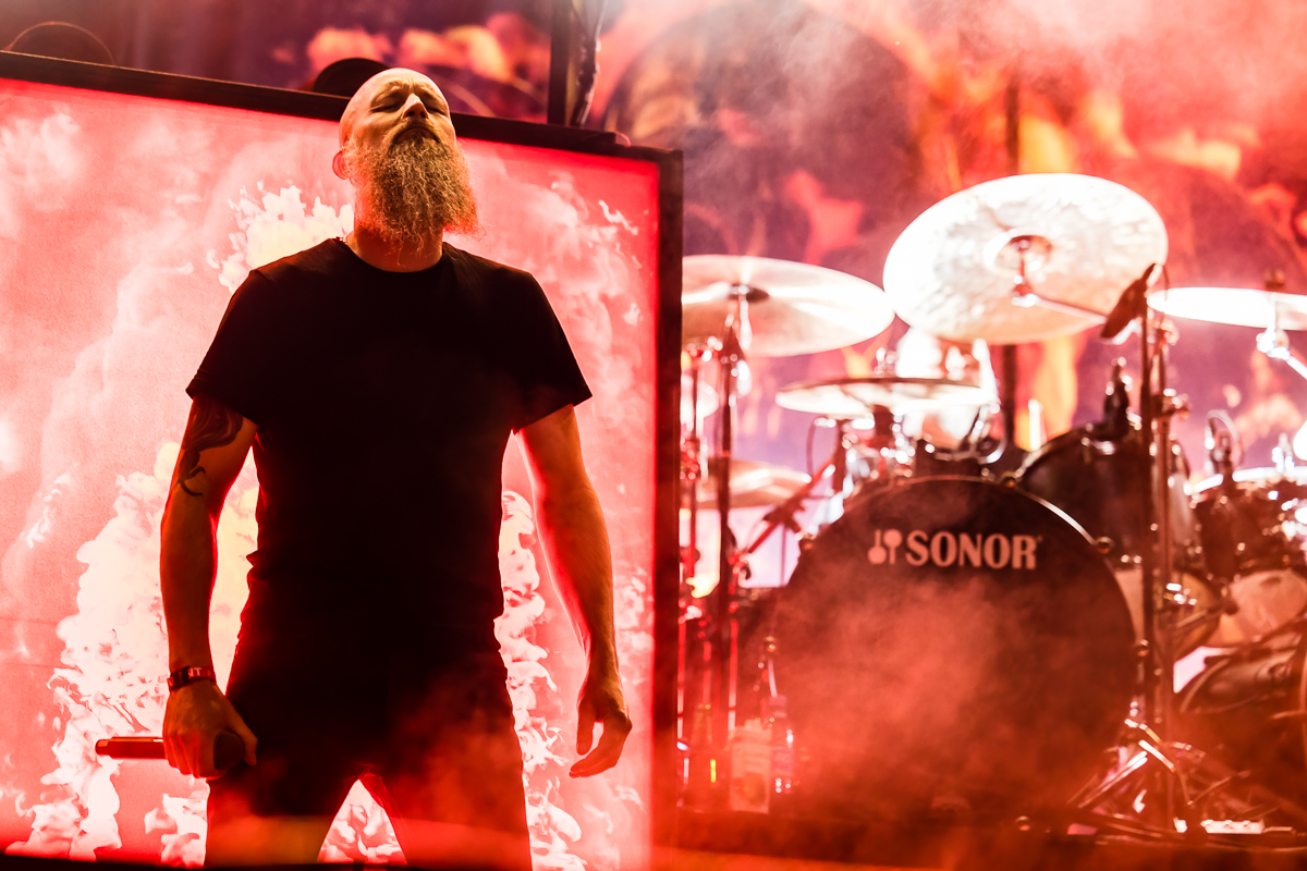Meshuggah @ Rock am Ring 2023, picture 8, photographed by Dorien Goetschalckx - FrontView Magazine