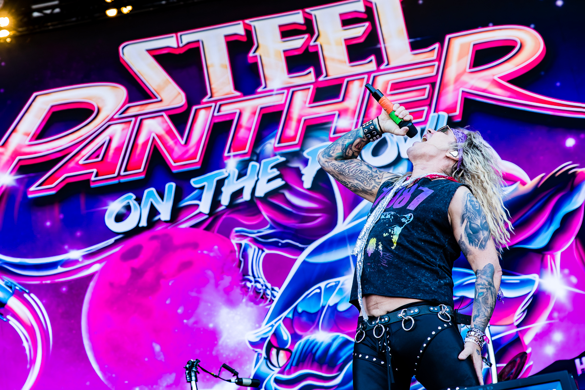 Steel Panther @ Rock am Ring 2023, foto 1, foto's door Dorien Goetschalckx - FrontView Magazine