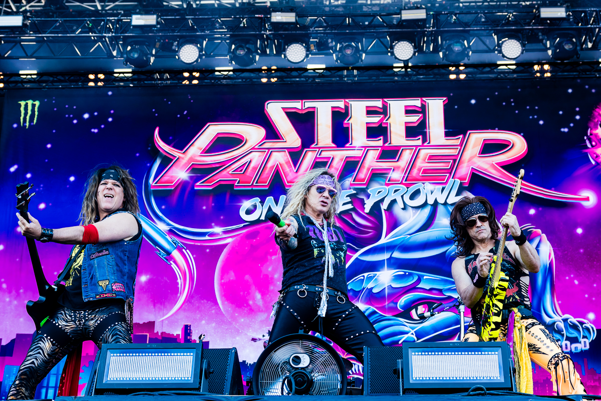 Steel Panther @ Rock am Ring 2023, foto 2, foto's door Dorien Goetschalckx - FrontView Magazine