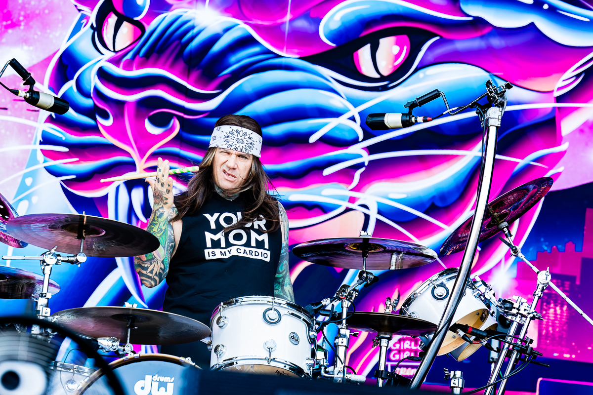 Steel Panther @ Rock am Ring 2023, foto 3, foto's door Dorien Goetschalckx - FrontView Magazine