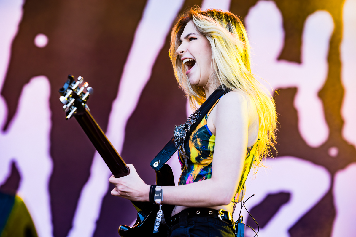 The Warning @ Rock am Ring 2023, picture 1, photographed by Dorien Goetschalckx - FrontView Magazine