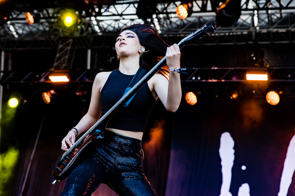 The Warning @ Rock am Ring 2023, picture 4, photographed by Dorien Goetschalckx - FrontView Magazine