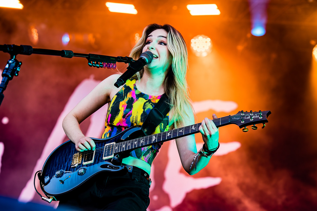 The Warning @ Rock am Ring 2023, picture 5, photographed by Dorien Goetschalckx - FrontView Magazine