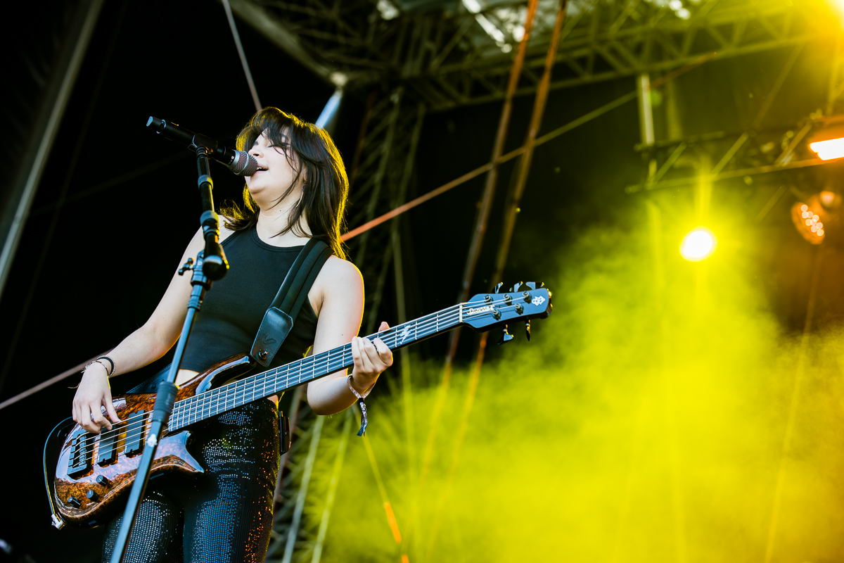 The Warning @ Rock am Ring 2023, picture 7, photographed by Dorien Goetschalckx - FrontView Magazine