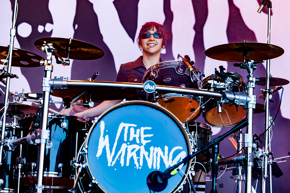The Warning @ Rock am Ring 2023, picture 9, photographed by Dorien Goetschalckx - FrontView Magazine
