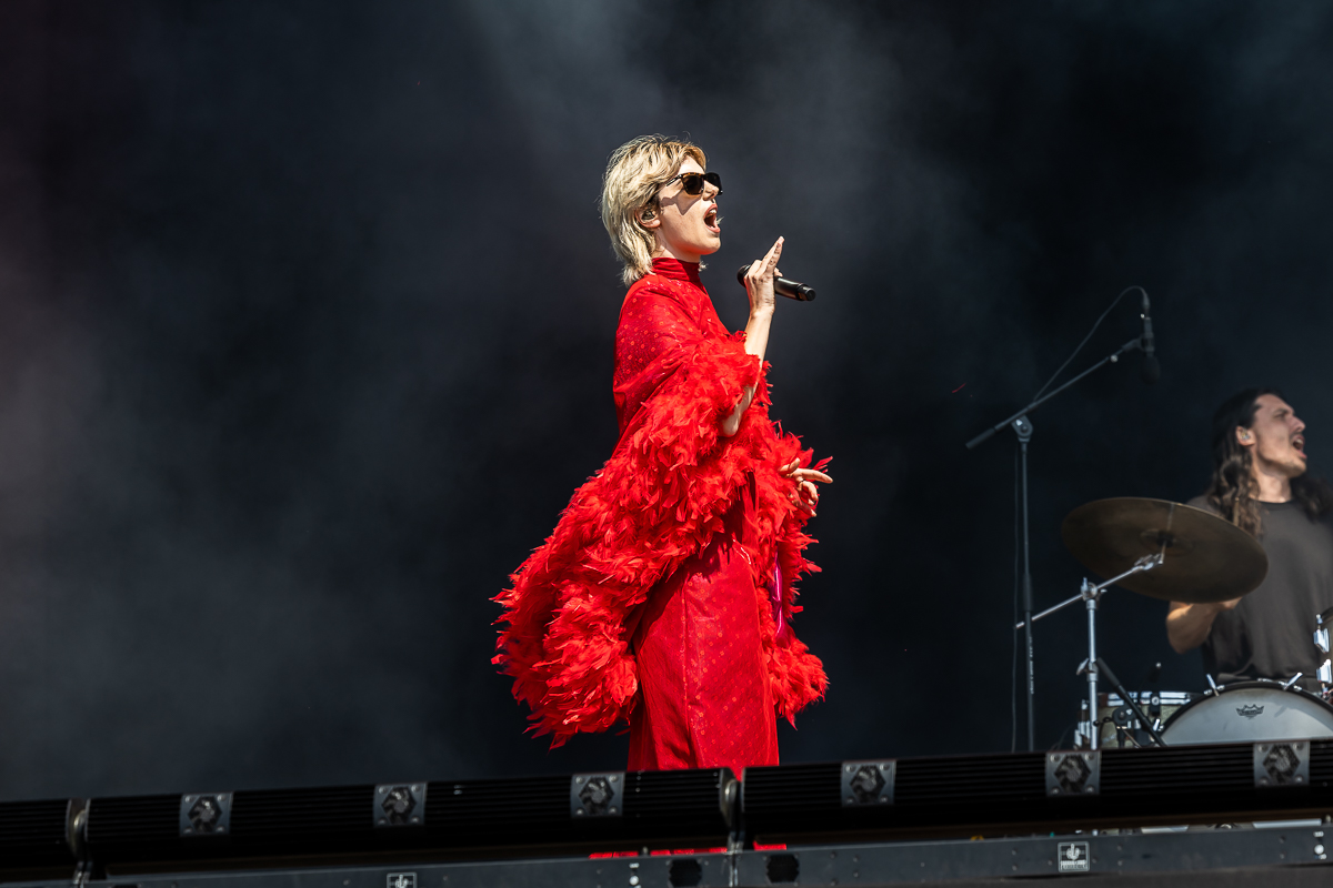 Sylvie Kreusch @ Live is Live 2023, picture 3, photographed by Marc Verdonck - FrontView Magazine