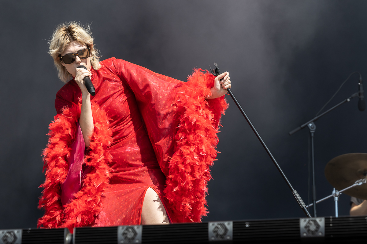 Sylvie Kreusch @ Live is Live 2023, picture 9, photographed by Marc Verdonck - FrontView Magazine