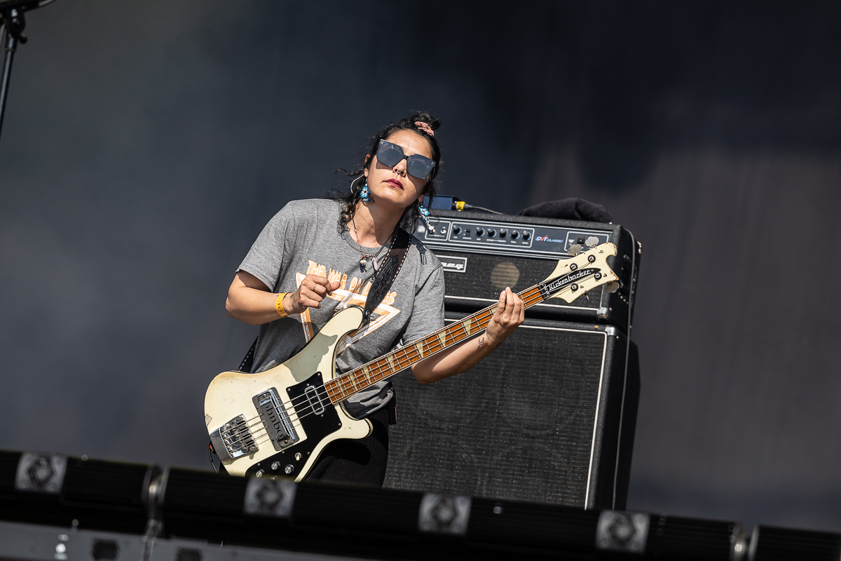 Warpaint @ Live is Live 2023, picture 5, photographed by Marc Verdonck - FrontView Magazine