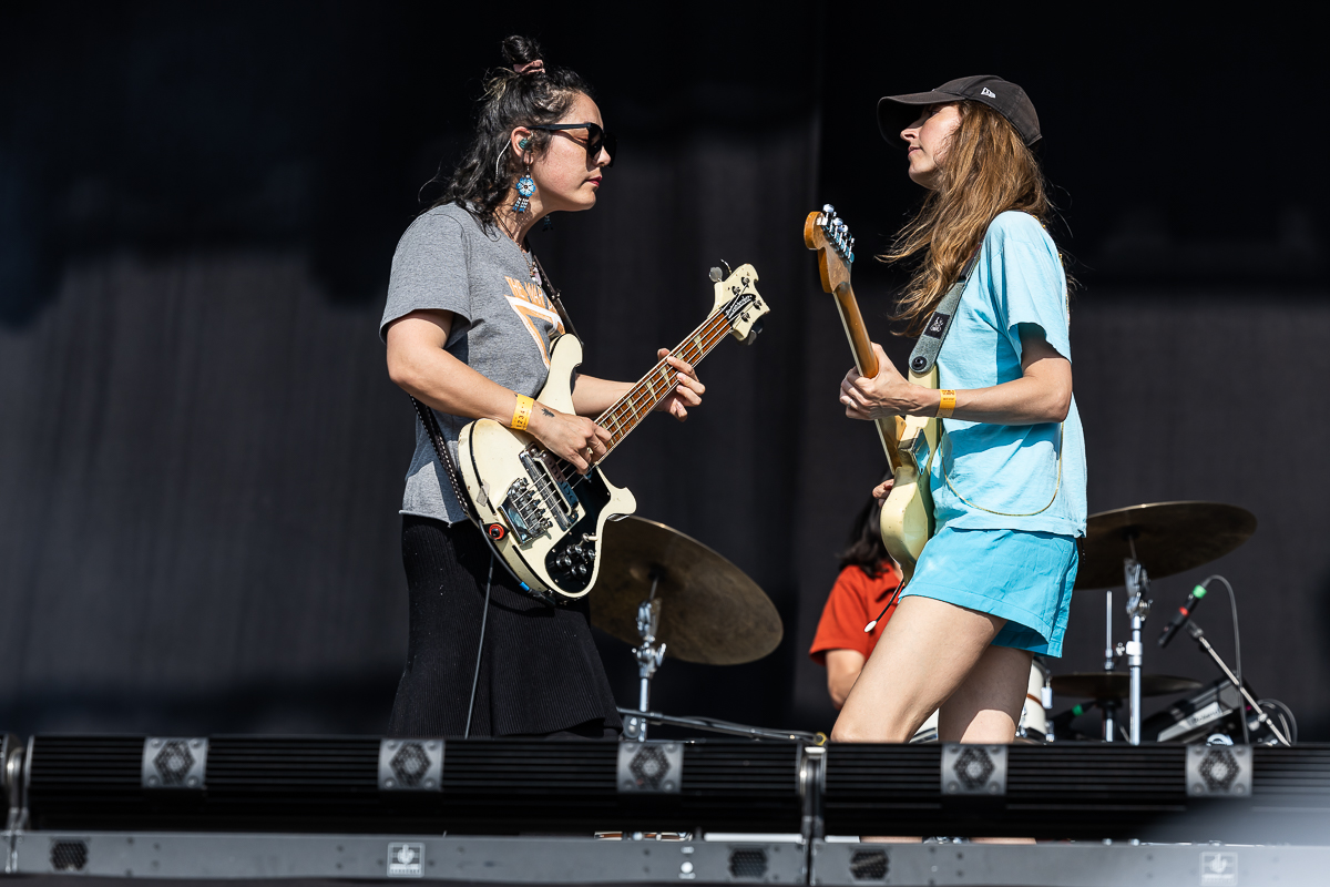 Warpaint @ Live is Live 2023, picture 6, photographed by Marc Verdonck - FrontView Magazine