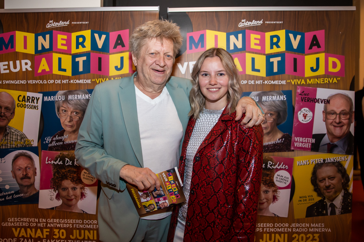 Première Minerva Veur Altijd @ Fakkeltheater - Rode Zaal, foto 3, foto's door Goele Bormans - FrontView Magazine