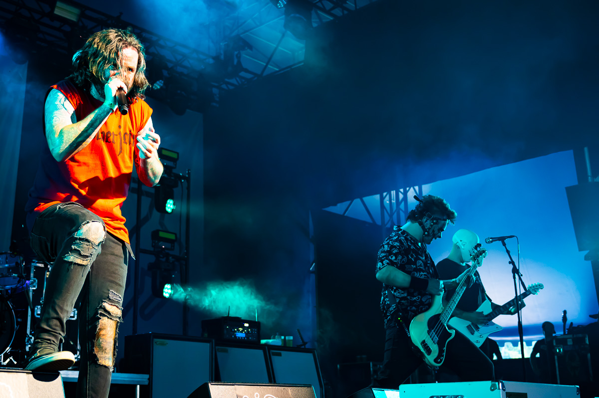 Fleddy Melculy @ Rock Zottegem dag 1, foto 5, foto's door Luc Klinckaert - FrontView Magazine