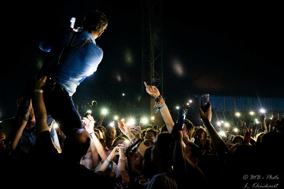 Bart Peeters @ Rock Zottegem Dag 3, picture 26, photographed by Luc Klinckaert - FrontView Magazine