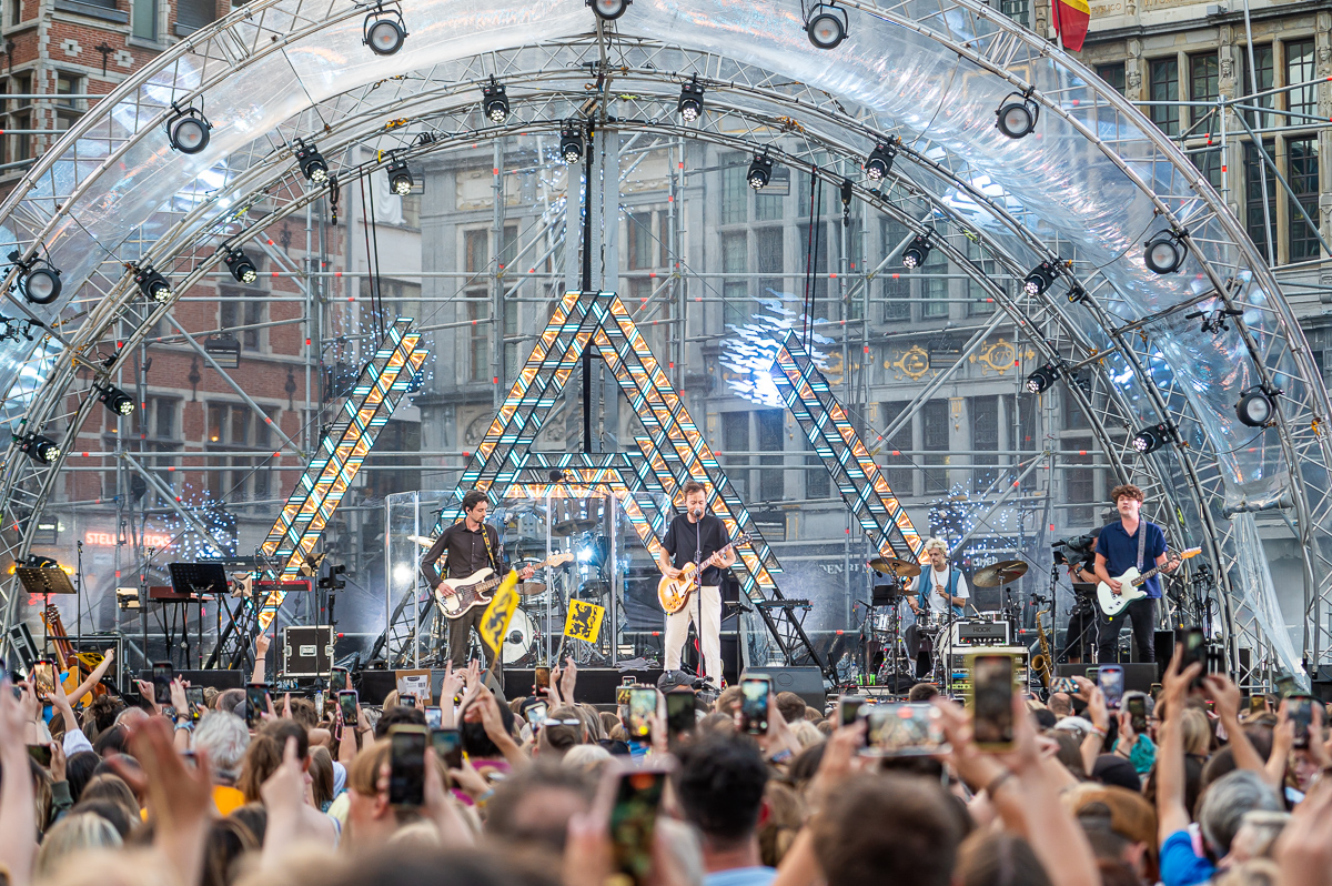 Vlaanderen Feest 2023 @ Grote Markt Antwerpen, foto 33, foto's door Dimitri Vanlommel - FrontView Magazine