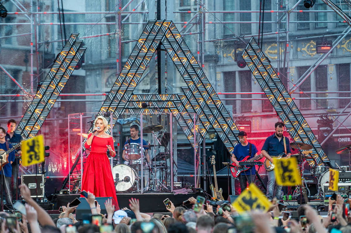 Vlaanderen Feest 2023 @ Grote Markt Antwerpen, foto 50, foto's door Dimitri Vanlommel - FrontView Magazine