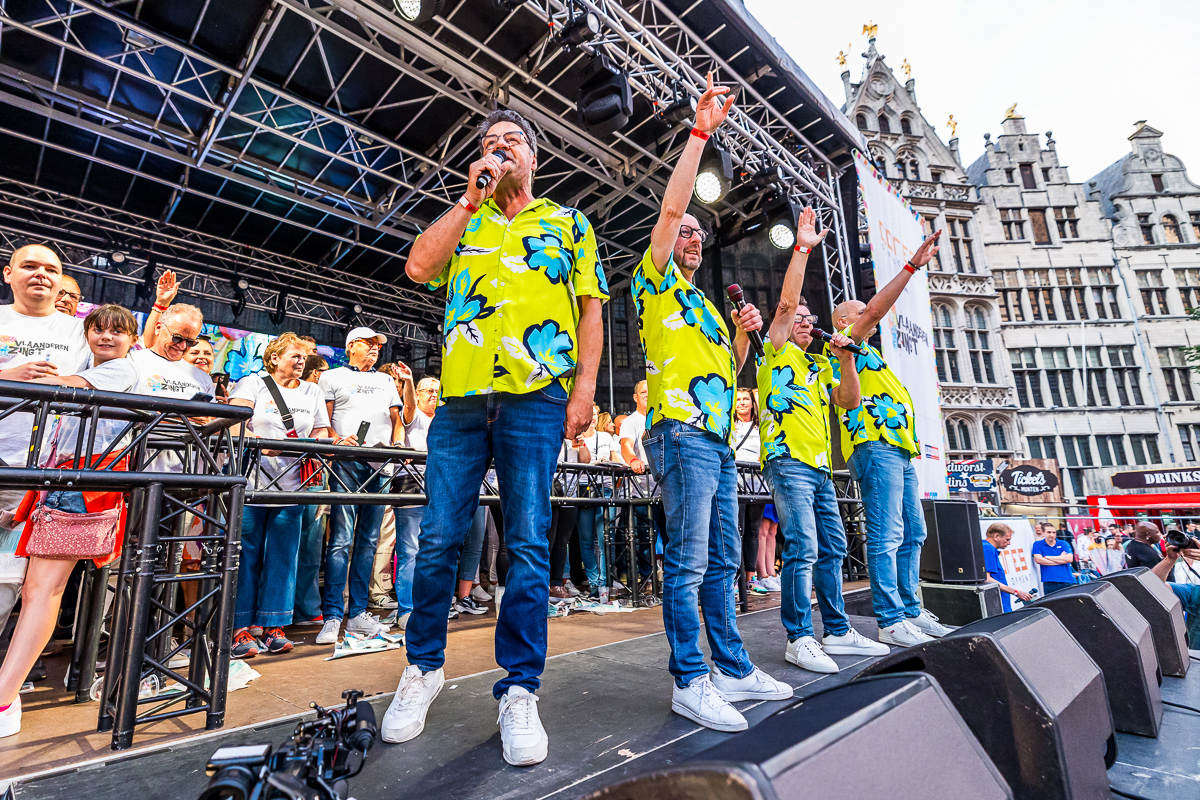 4Tact @ Vlaanderen Zingt Antwerpen, foto 2, foto's door Dimitri Vanlommel - FrontView Magazine
