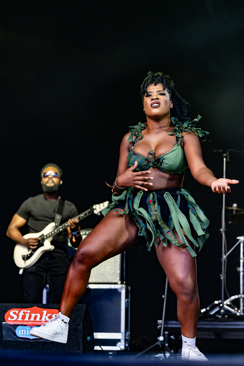 YEMI ALADE @ Sfinks Mixed 2023, picture 6, photographed by Marc Verdonck - FrontView Magazine
