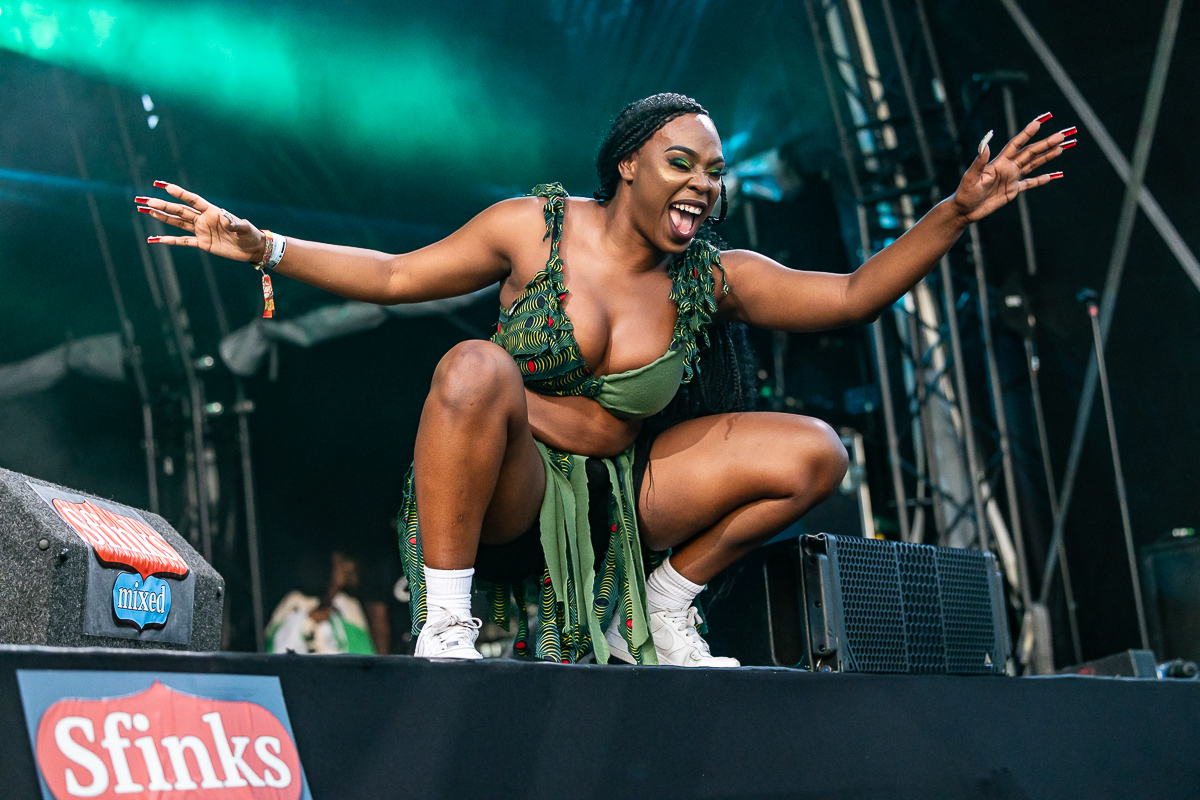 YEMI ALADE @ Sfinks Mixed 2023, picture 18, photographed by Marc Verdonck - FrontView Magazine