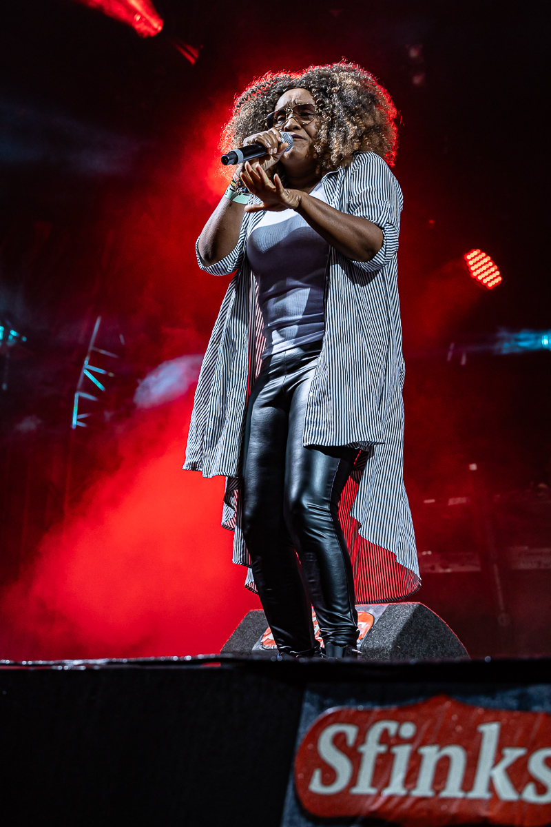 Tanya Stephens @ Sfinks Mixed 2023, picture 4, photographed by Marc Verdonck - FrontView Magazine