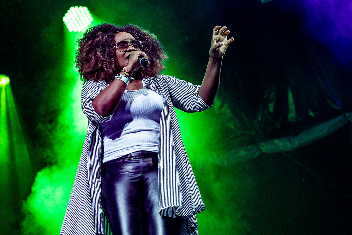 Tanya Stephens @ Sfinks Mixed 2023, picture 13, photographed by Marc Verdonck - FrontView Magazine