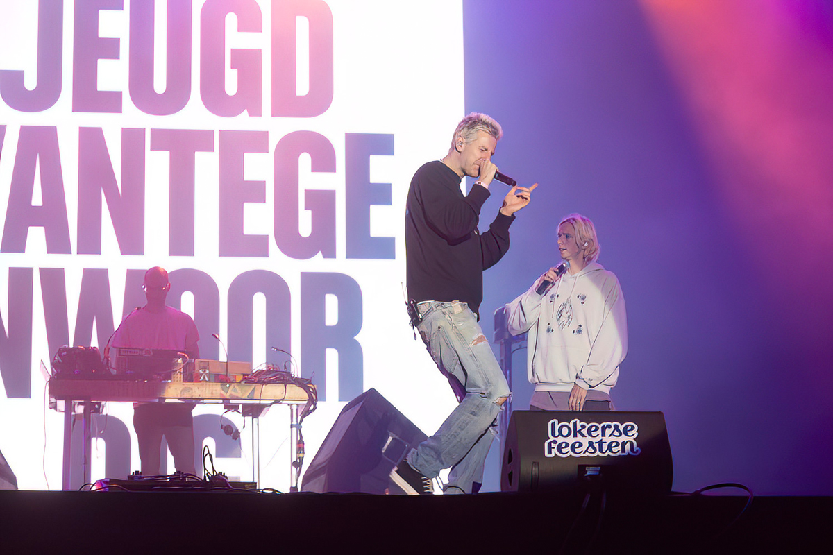 De Jeugd Van Tegenwoordig @ Lokerse Feesten 2023, picture 28, photographed by Edwin Houdevelt - FrontView Magazine