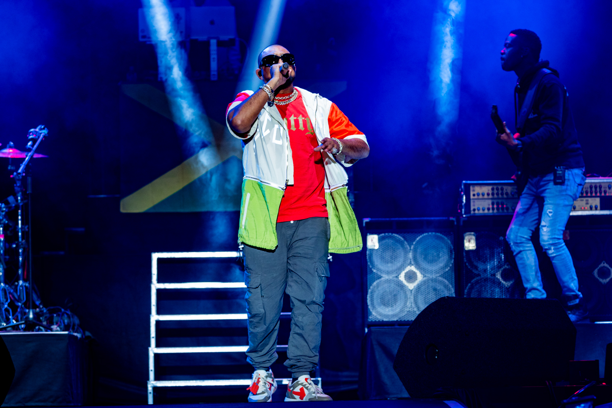 Sean Paul @ Suikerrock, picture 4, photographed by Sven Vandervoort - FrontView Magazine