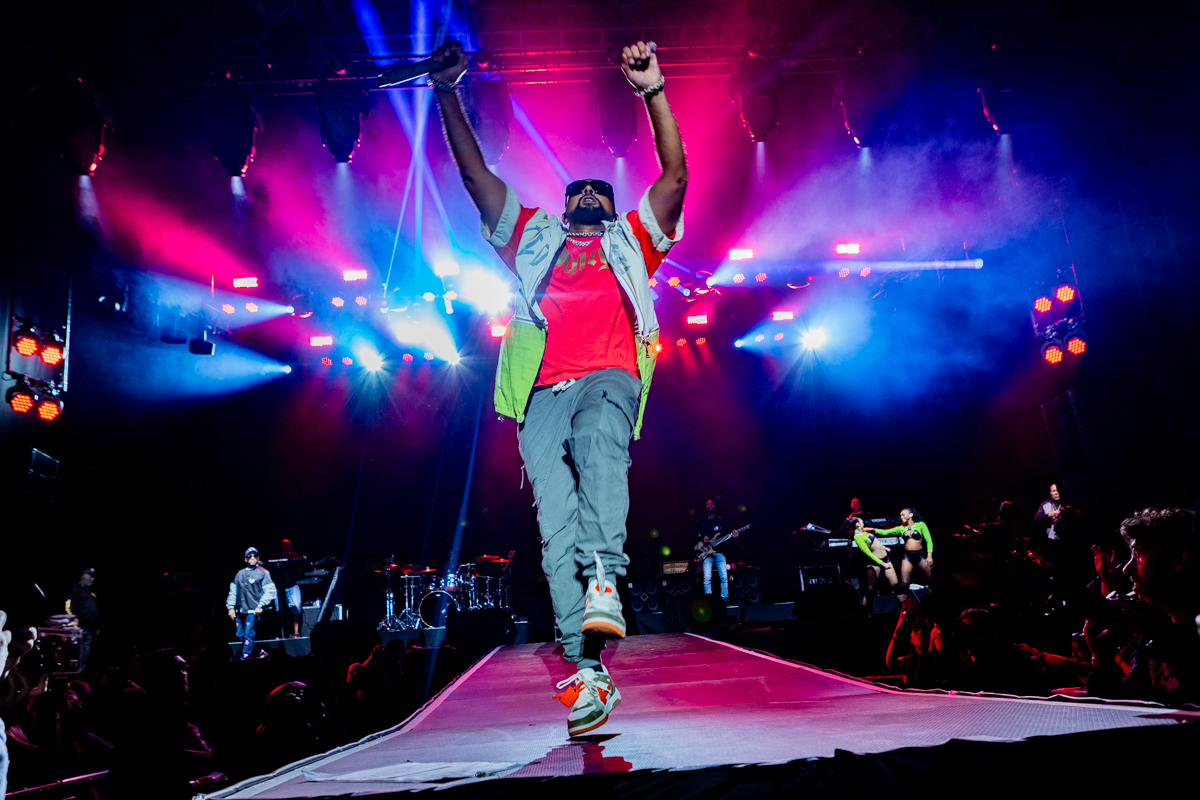 Sean Paul @ Suikerrock, picture 5, photographed by Sven Vandervoort - FrontView Magazine