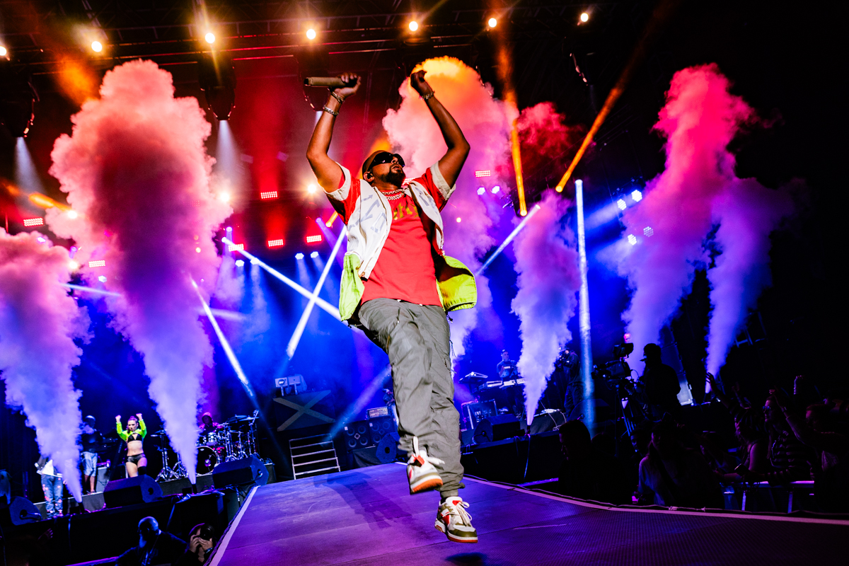 Sean Paul @ Suikerrock, picture 6, photographed by Sven Vandervoort - FrontView Magazine