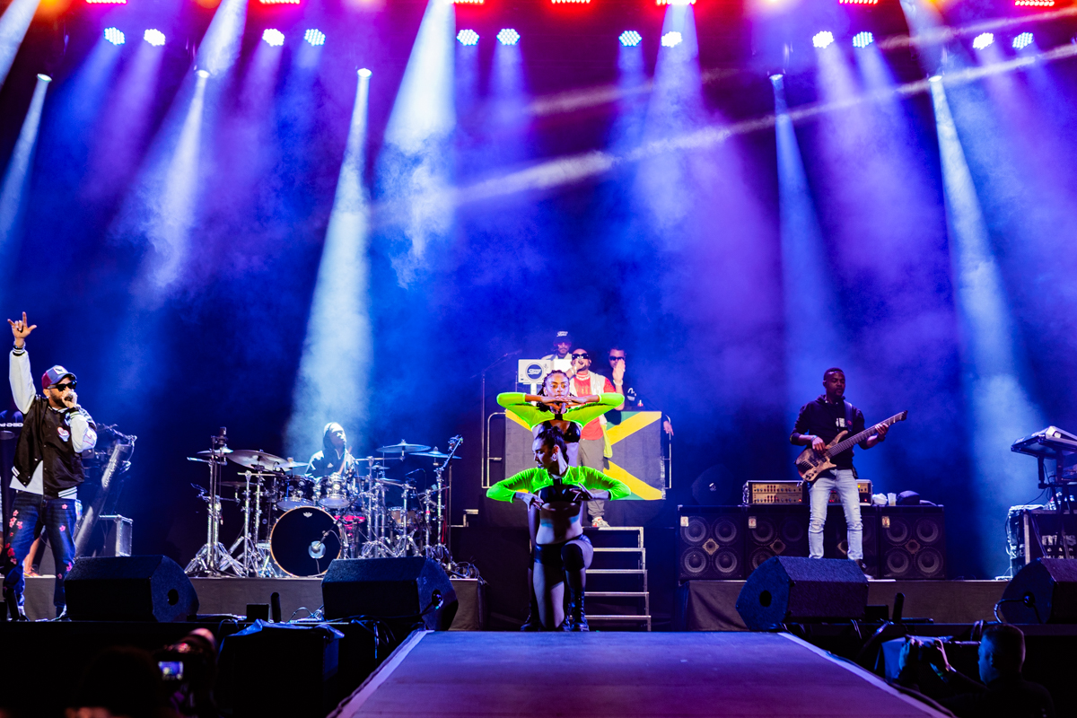 Sean Paul @ Suikerrock, picture 9, photographed by Sven Vandervoort - FrontView Magazine