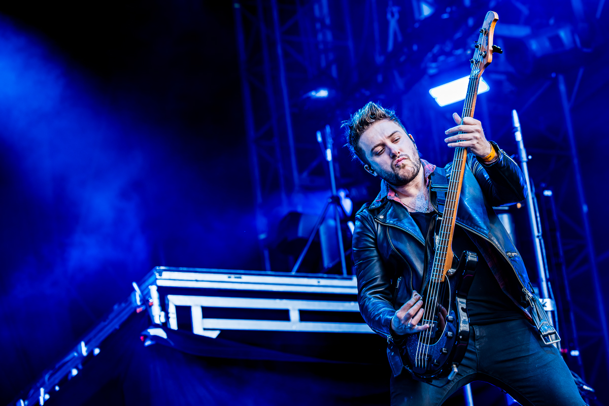 Bullet For My Valentine @ Lokerse Feesten, picture 11, photographed by Dorien Goetschalckx - FrontView Magazine