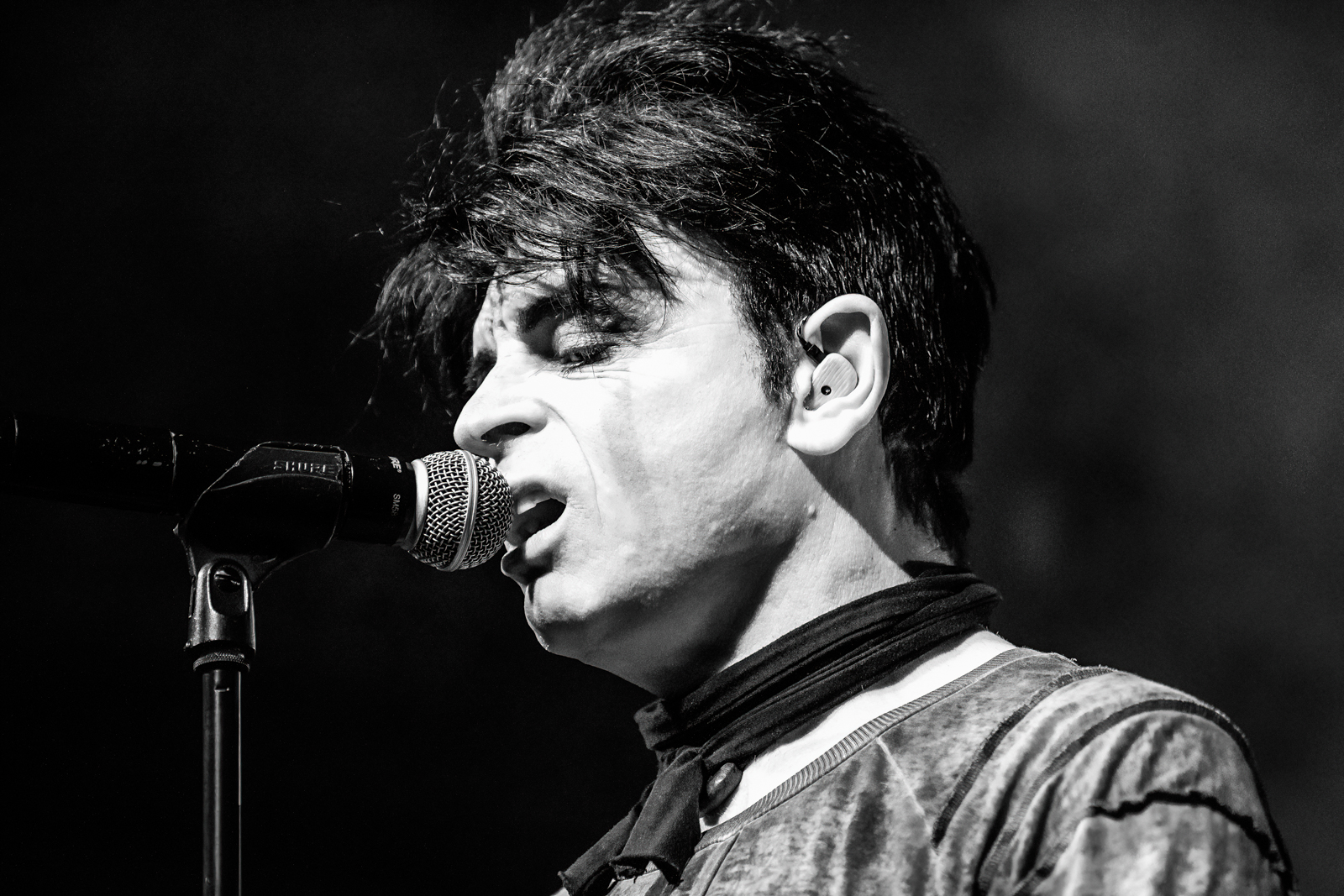 Gary Numan Live in concert, foto 1, foto's door Paul Jongeneelen - FrontView Magazine