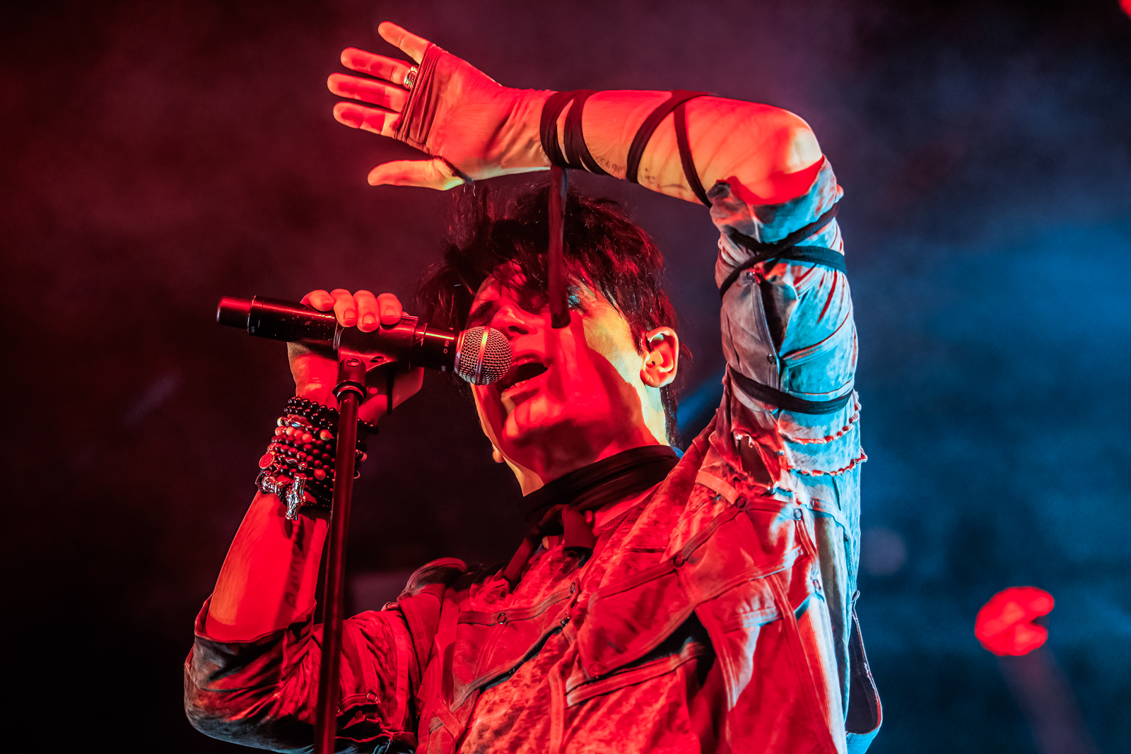 Gary Numan Live in concert, foto 2, foto's door Paul Jongeneelen - FrontView Magazine