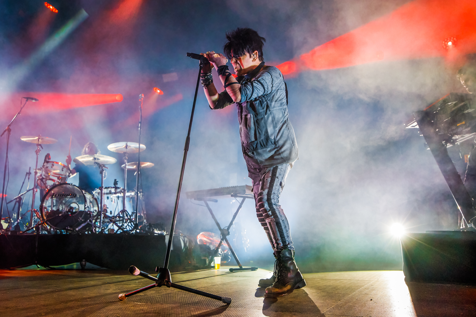 Gary Numan Live in concert, foto 15, foto's door Paul Jongeneelen - FrontView Magazine