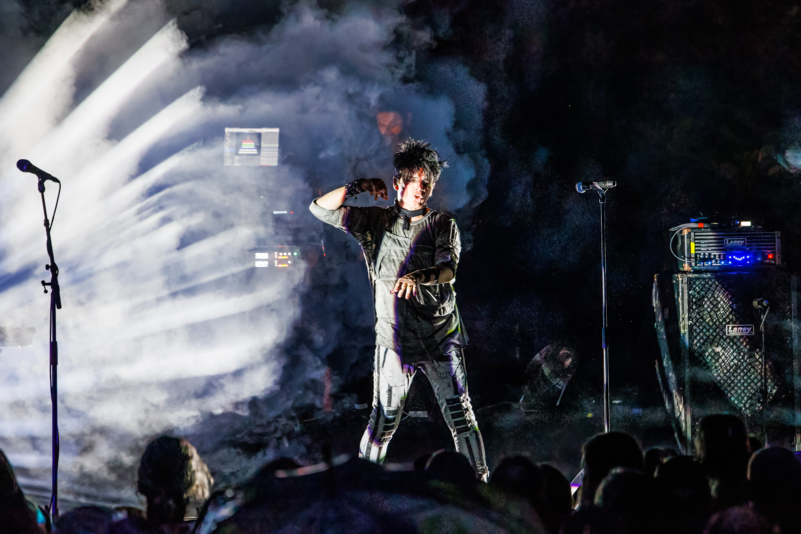Gary Numan Live in concert, foto 20, foto's door Paul Jongeneelen - FrontView Magazine