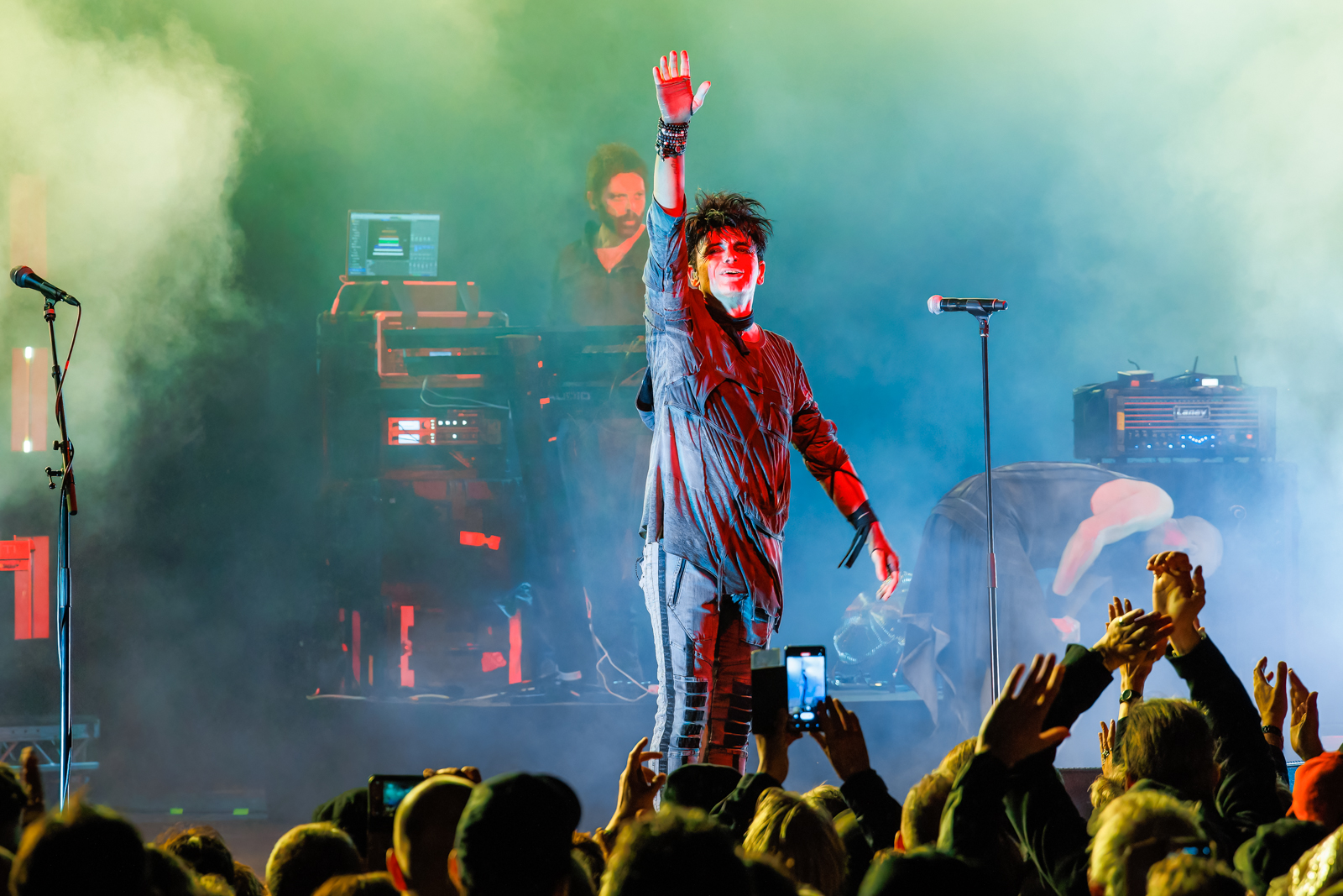 Gary Numan Live in concert, foto 28, foto's door Paul Jongeneelen - FrontView Magazine