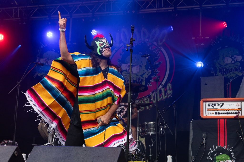 Voodoo Glow Skulls @ Brakrock, picture 1, photographed by Gert Daemen - FrontView Magazine