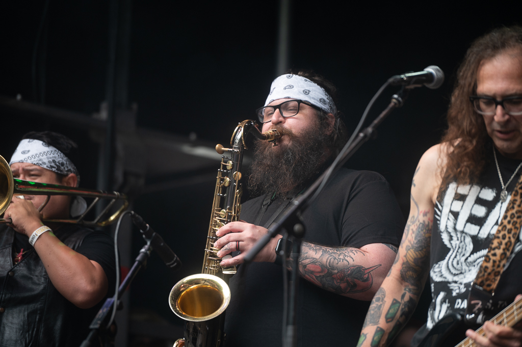 Voodoo Glow Skulls @ Brakrock, picture 4, photographed by Gert Daemen - FrontView Magazine