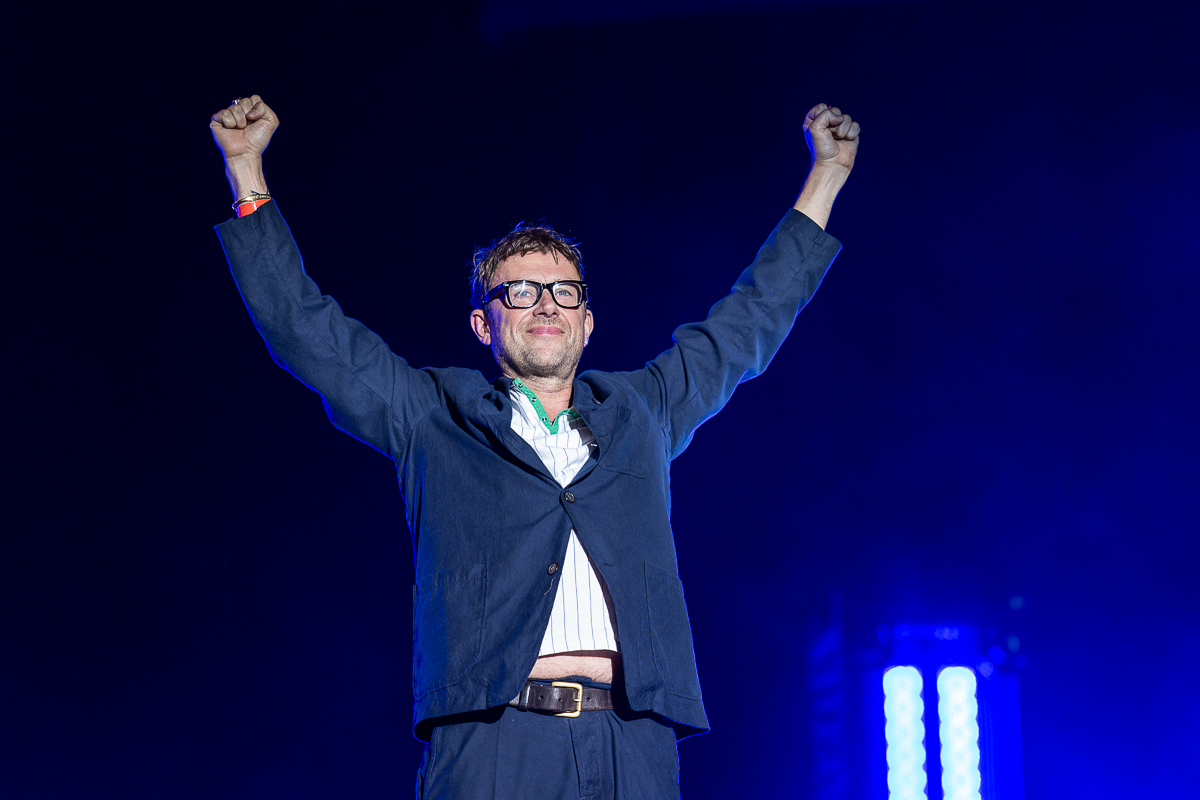 Blur @ Lokerse Feesten 2023, picture 1, photographed by David Johnson - FrontView Magazine