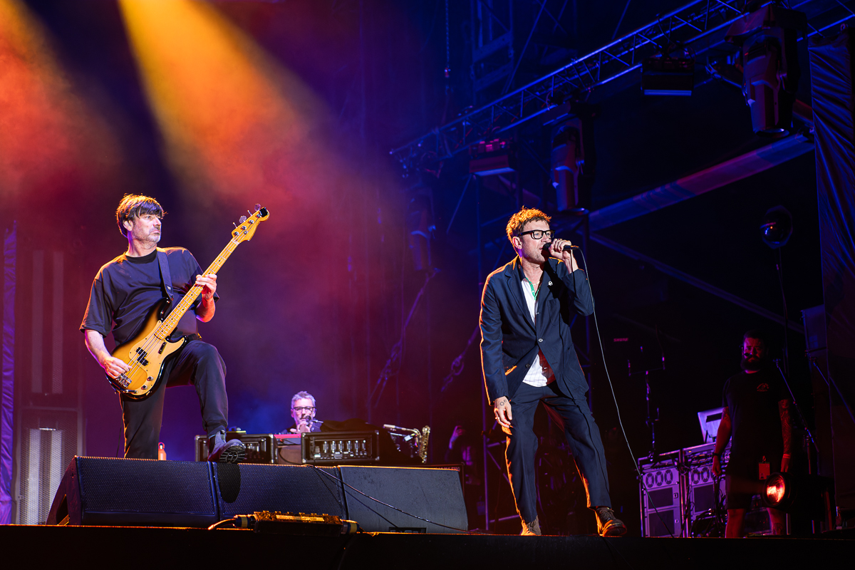 Blur @ Lokerse Feesten 2023, picture 4, photographed by David Johnson - FrontView Magazine